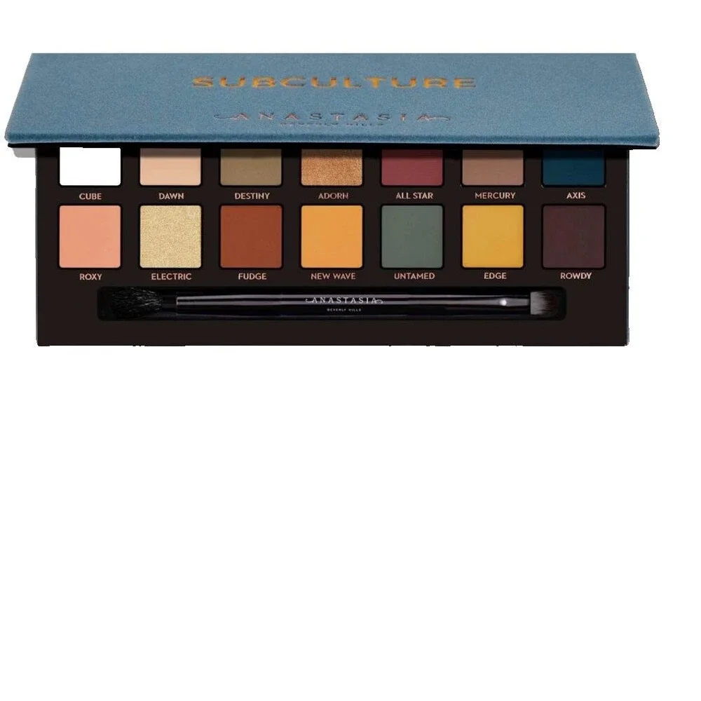 Anastasia Beverly Hills Subculture Eye Shadow Makeup Palette 14 Shades Total NEW